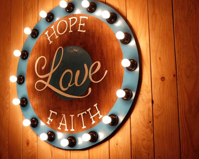 close up view of text on wood at home